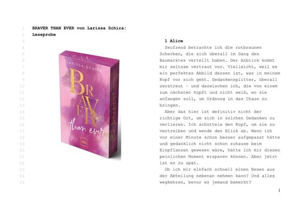 Produktbild: Braver Than Ever (Erstauflage exklusiv mit Farbschnitt und Character Card)