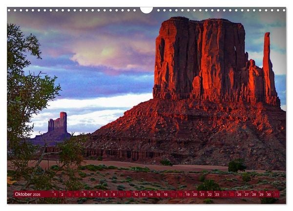 Produktbild: Arizona &bull; Impressionen (Wandkalender 2026 DIN A3 quer), CALVENDO Monatskalender
