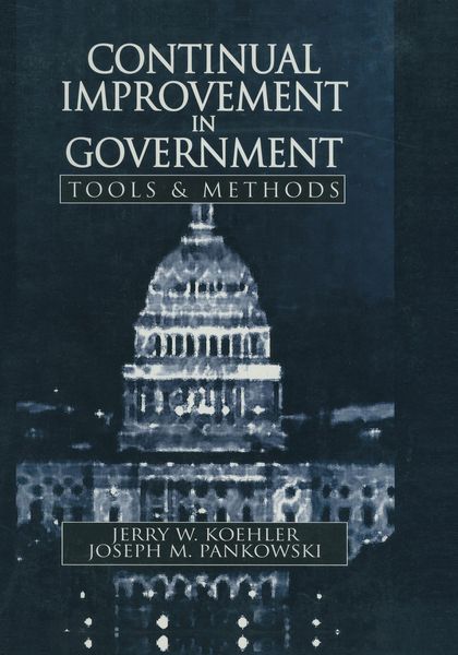 Produktbild: Continual Improvement in Government Tools and Methods