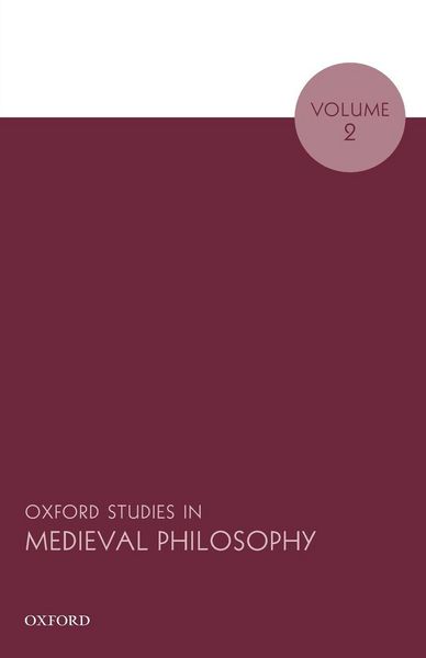 Produktbild: Oxf Studies Medieval Philos V2 Osmp P