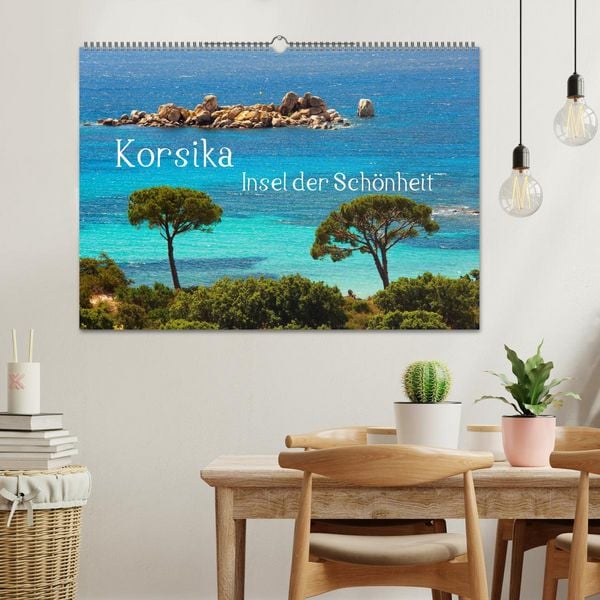 Produktbild: Korsika Insel der Sch&ouml;nheit (Wandkalender 2026 DIN A2 quer), CALVENDO Monatskalender