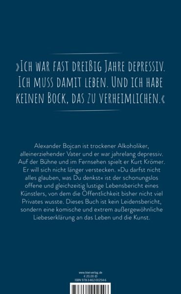 Produktbild: Du darfst nicht alles glauben, was du denkst