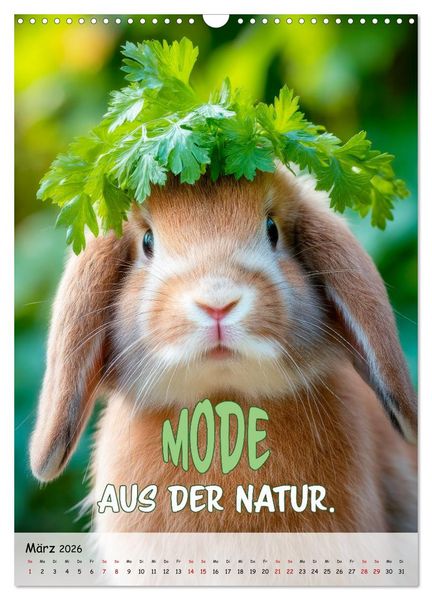 Produktbild: Tierisch erwischt (Wandkalender 2026 DIN A3 hoch), CALVENDO Monatskalender