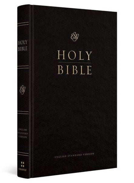 Produktbild: ESV Church Bible, Large Print (Hardcover, Black)