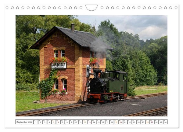 Produktbild: Museumsbahnen auf Tour (Wandkalender 2026 DIN A4 quer), CALVENDO Monatskalender