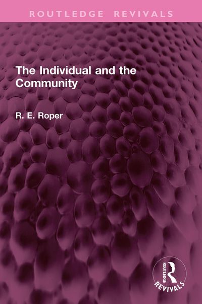 Produktbild: The Individual and the Community