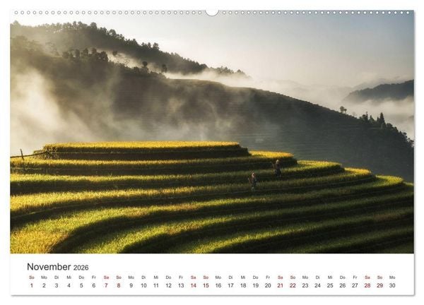Produktbild: Vietnam - Einzigartige St&auml;dte und wundersch&ouml;ne Natur. (Wandkalender 2026 DIN A2 quer), CALVENDO Monatskalender
