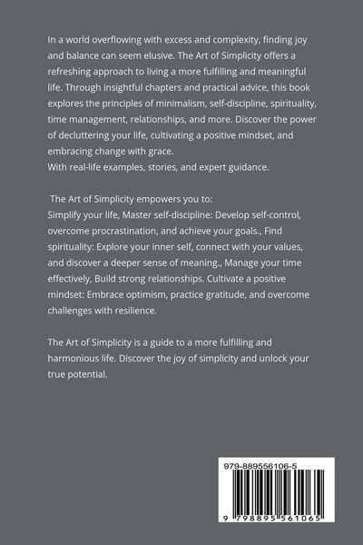 Produktbild: The Art of Simplicity