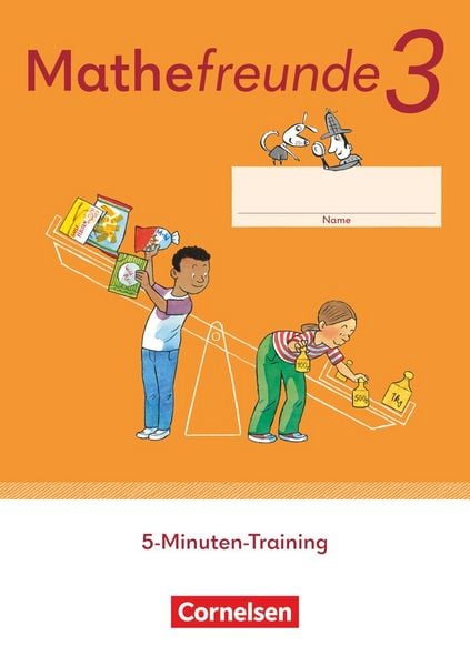 Produktbild: Mathefreunde 3. Schuljahr. 5-Minuten-Training - Arbeitsheft