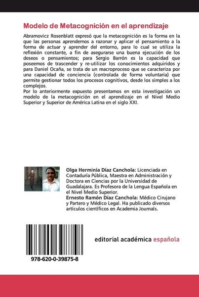 Produktbild: Modelo de Metacognici&oacute;n en el aprendizaje