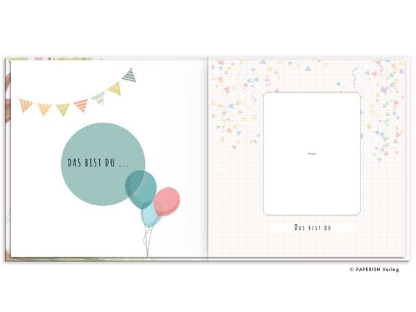 Produktbild: Babyalbum - UNSER ERSTES GEMEINSAMES JAHR (ros&eacute;)