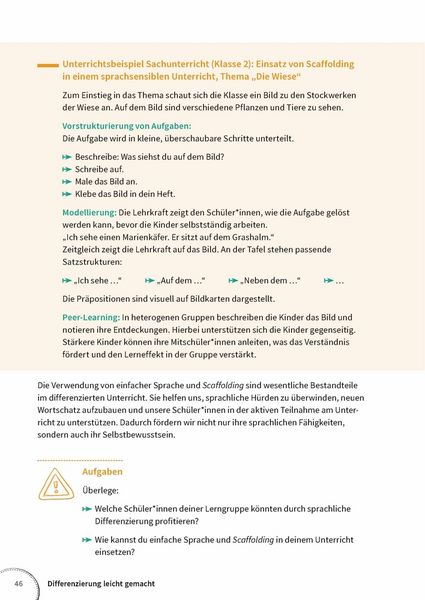 Produktbild: Differenzierung leicht gemacht &ndash; Klasse 1&ndash;4