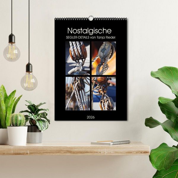 Produktbild: Nostalgische Segler-Details (Wandkalender 2026 DIN A3 hoch), CALVENDO Monatskalender