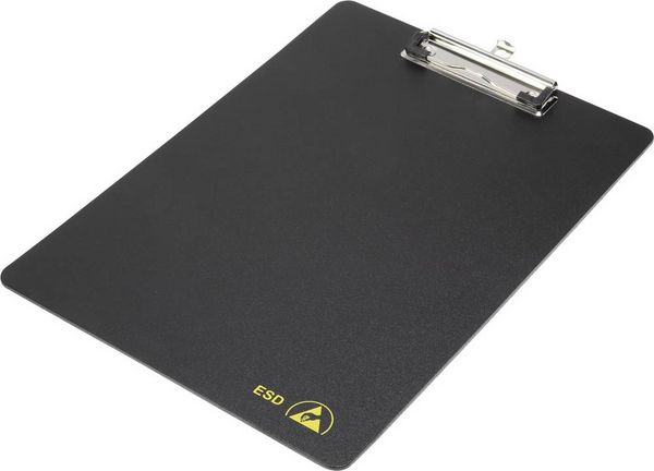 Produktbild: A4-317225 ESD-Klemmbrett 1 St. Schwarz (L x B) 317mm x 225mm