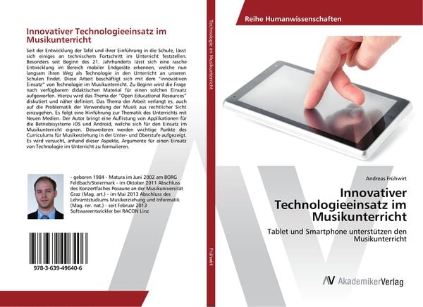 Produktbild: Innovativer Technologieeinsatz im Musikunterricht