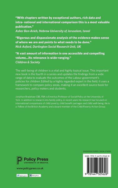 Produktbild: The well-being of children in the UK