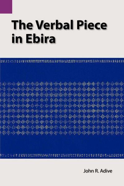 Produktbild: The Verbal Piece in Ebira