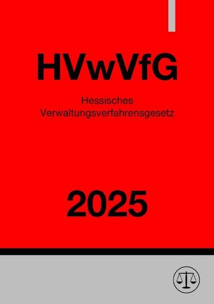 Produktbild: Hessisches Verwaltungsverfahrensgesetz - HVwVfG 2025