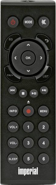 Produktbild: Imperial DABMAN i510 BT V2 Internetradio HiFi-Tuner Schwarz Bluetooth&reg;, DAB+, USB, WLAN, Internetradio