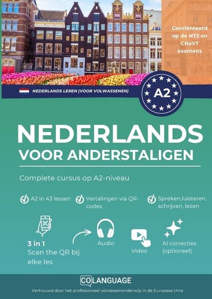 Produktbild: Nederlands voor anderstaligen: complete cursus op A2-niveau (Nederlands leren voor volwassenen)
