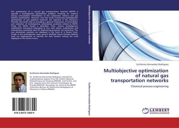 Produktbild: Multiobjective optimization of natural gas transportation networks
