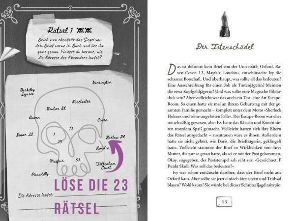 Produktbild: Die Tintenj&auml;ger: L&ouml;se das R&auml;tsel der magischen Bibliothek