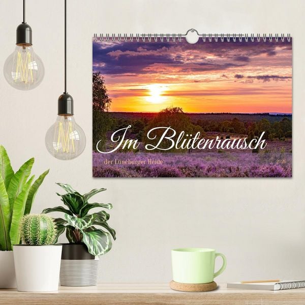 Produktbild: Im Bl&uuml;tenrausch der L&uuml;neburger Heide (Wandkalender 2026 DIN A4 quer), CALVENDO Monatskalender