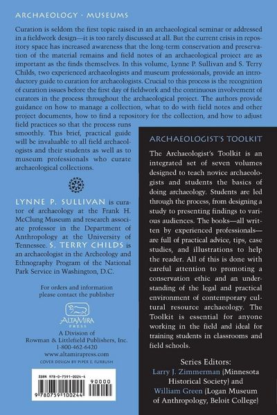 Produktbild: Curating Archaeological Collections
