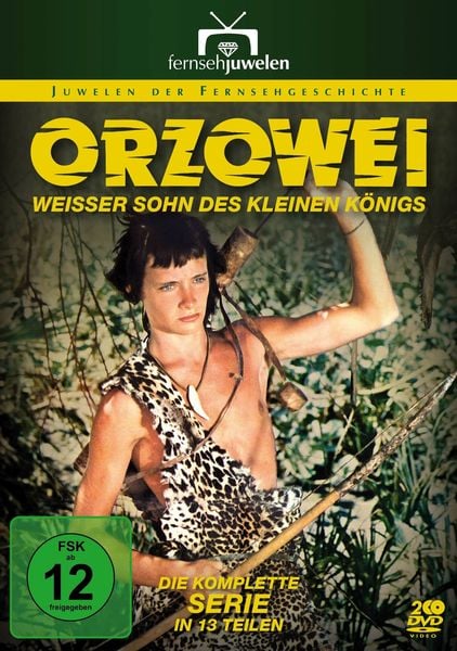 Produktbild: Orzowei - Wei&szlig;er Sohn des kleinen K&ouml;nigs / Die komplette Serie in 13 Teilen (Fernsehjuwelen) (2 DVDs)