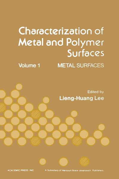 Produktbild: Characterization of Metal and Polymer Surfaces V1