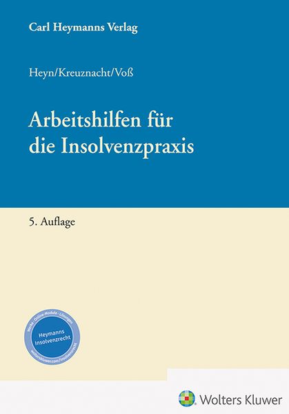 Produktbild: Arbeitshilfen f&uuml;r die Insolvenzpraxis