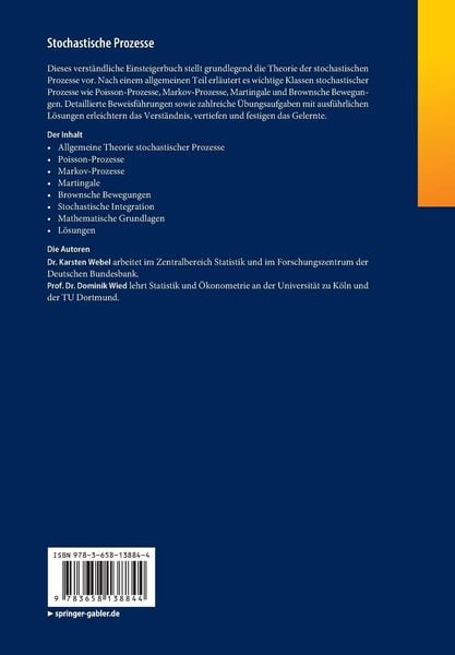 Produktbild: Stochastische Prozesse
