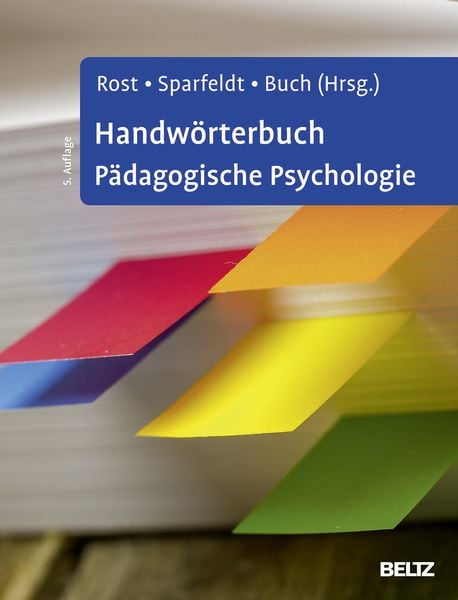Handwörterbuch Pädagogische Psychologie, Gebundene Ausgabe von , Beltz Verlagsgruppe GmbH & Co. KG, 978-3-621-28297-0