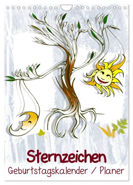 Produktbild: Sternzeichen &bull; Geburtstagskalender / Planer (Wandkalender 2026 DIN A4 hoch), CALVENDO Monatskalender