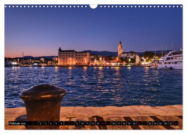 Produktbild: DALMATIEN - KROATISCHE K&Uuml;STE - Split mit Umgebung (Wandkalender 2026 DIN A3 quer), CALVENDO Monatskalender