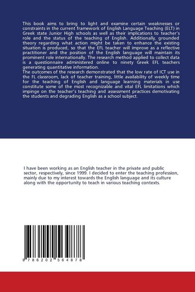 Produktbild: The role of the EFL Teacher and the Status of the Teaching of English