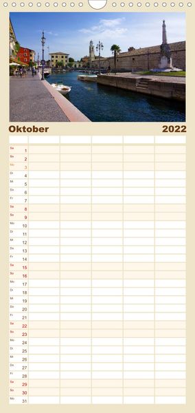 Produktbild: Familienplaner Lazise und Umgebung (Wandkalender 2022 , 21 cm x 45 cm, hoch)