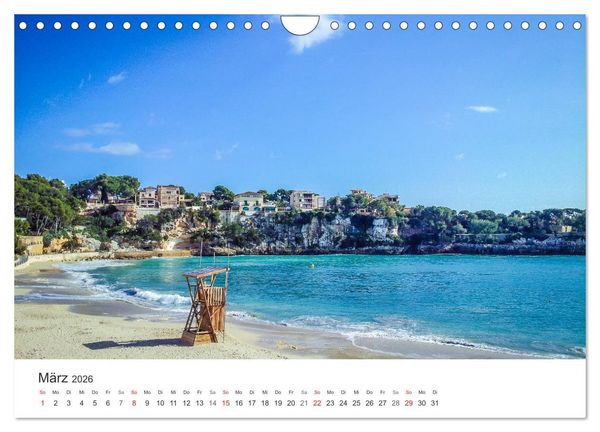 Produktbild: Mallorca, Mallorca (Wandkalender 2026 DIN A4 quer), CALVENDO Monatskalender