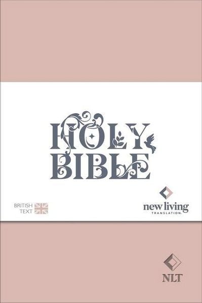 Produktbild: NLT Holy Bible, Pink Flexiback, Leather-Feel, Debossed Detailing, British Text, NLT New Living Translation, Flexiback, Standard Size