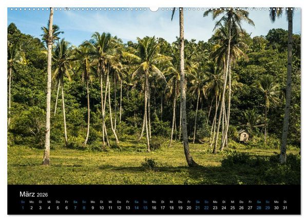 Produktbild: Philippinen Foto Wandkalender 2026 (Wandkalender 2026 DIN A2 quer), CALVENDO Monatskalender