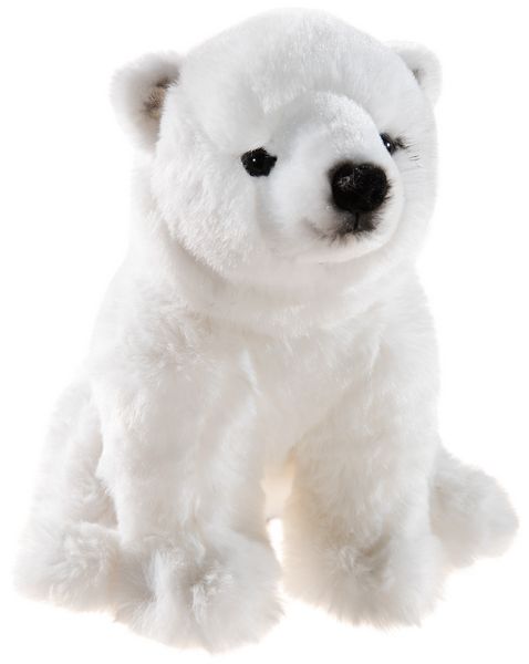 Heunec 304963 - Eisbär, sitzend, Plüsch, 22 cm