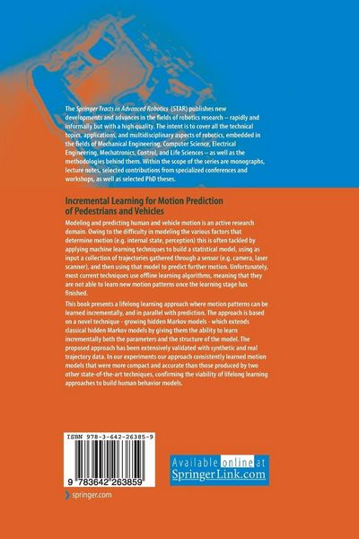 Produktbild: Incremental Learning for Motion Prediction of Pedestrians and Vehicles