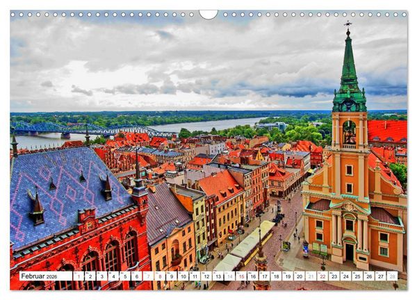 Produktbild: Thorn Torun - Die gotische Altstadt (Wandkalender 2026 DIN A3 quer), CALVENDO Monatskalender