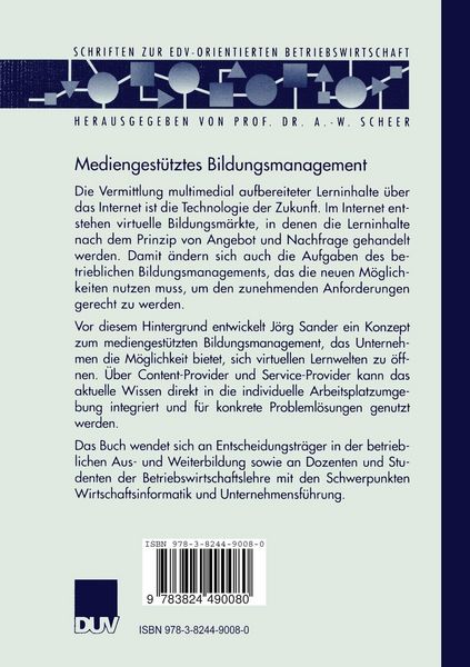 Produktbild: Mediengest&uuml;tztes Bildungsmanagement