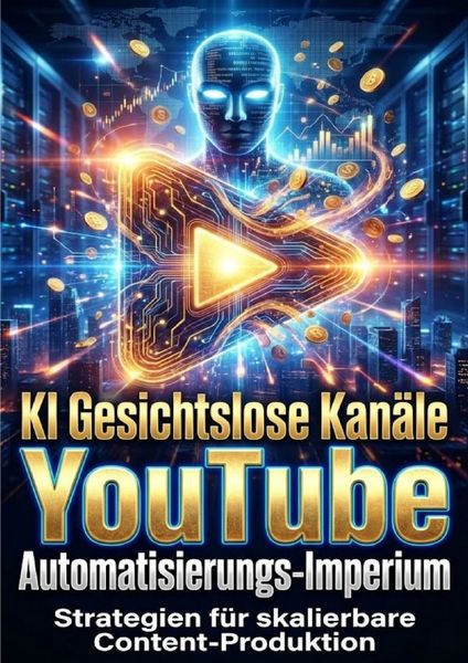 Produktbild: KI Gesichtslose Kan&auml;le: YouTube Automatisierungs‑Imperium