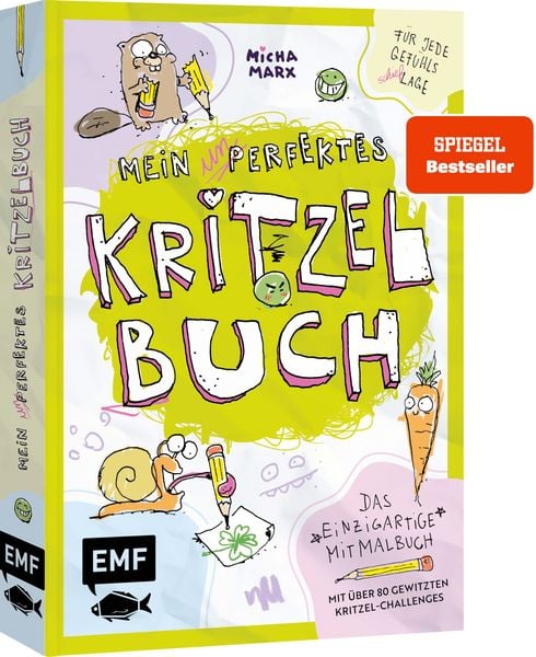 Mein (un)perfektes Kritzelbuch, Taschenbuch von Micha Marx, Edition Michael Fischer / EMF Verlag, 978-3-7459-3147-1