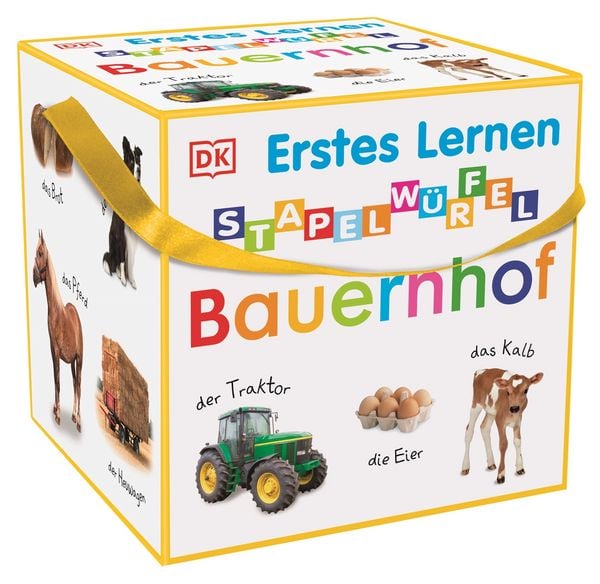 Produktbild: Erstes Lernen Stapelw&uuml;rfel. Bauernhof