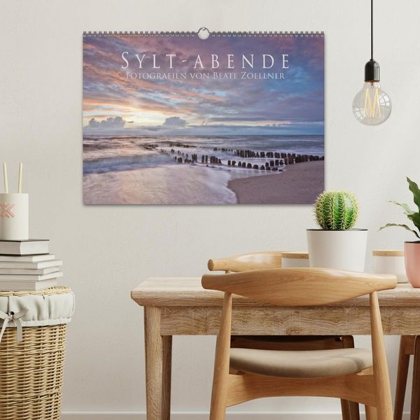 Produktbild: Sylt-Abende - Fotografien von Beate Zoellner (Wandkalender 2026 DIN A3 quer), CALVENDO Monatskalender