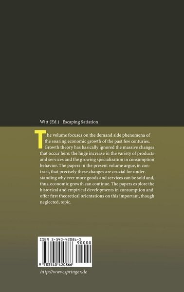Produktbild: Escaping Satiation