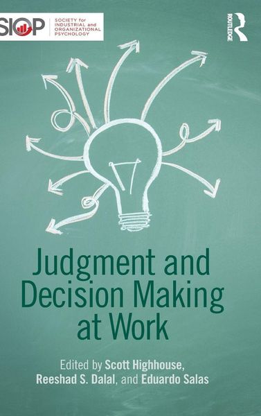 Produktbild: Judgment and Decision Making at Work